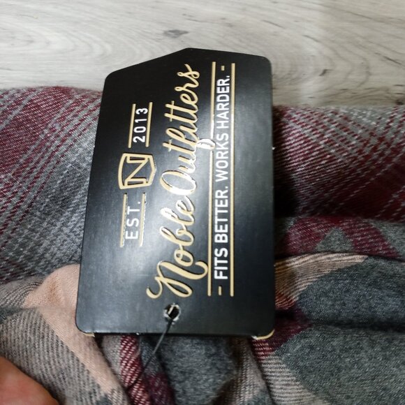 Women's Flannel Fleece Lined Snap Button Heavy Shirt Jacket NEW Lot of 2 - Picture 13 of 14